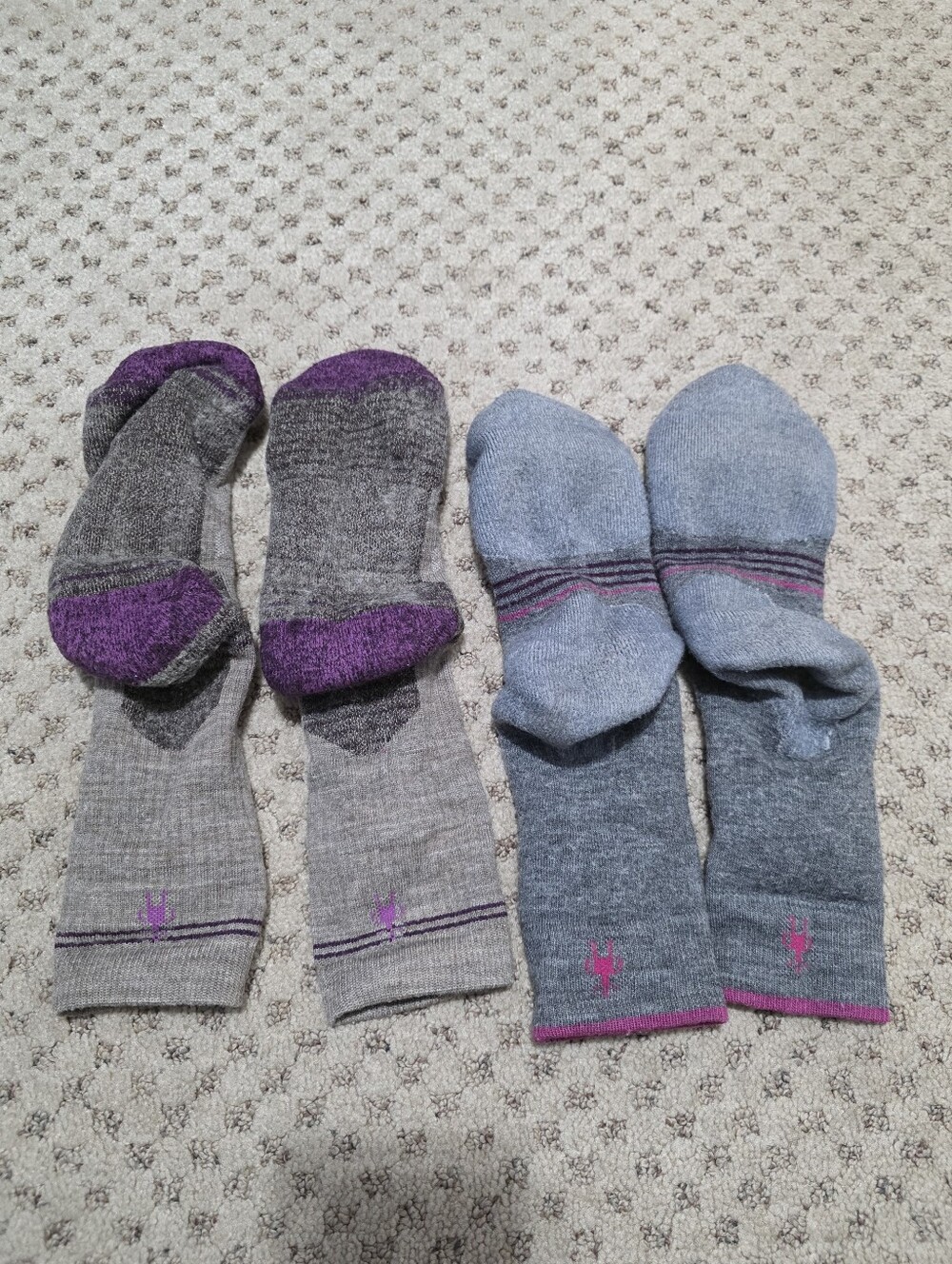 Smartwool Washed Crew Socks - Picture 2 of 4